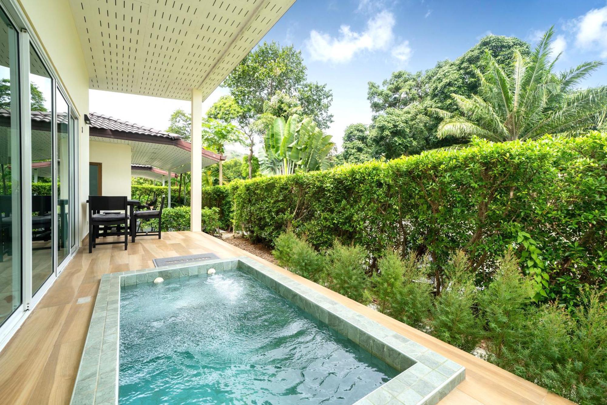 Oxavia Garden Oasis In Nai Harn - Your Private Tropical Garden With 3 Cabins And Jacuzzi Rawai Экстерьер фото